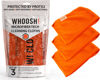 Picture of WHOOSH! Microfiber Cleaning Cloth, 3 Pack, Glasses and Screen Cleaning Cloth, Suitable for TV, Car Screen, Computer, Laptop, iPad, MacBook, Smart Phone, Monitor, Watches (14”x14”), Orange