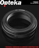 Picture of Opteka (T2) T-Mount Adapter Compatible with Canon FD Mount SLR Cameras: T60 T90 T70 T50 AL-1 AE-1 Program New F-1 AV-1 A-1 at-1 F-1N AE-1 TX TLb EF FTv-N F-1 FTB