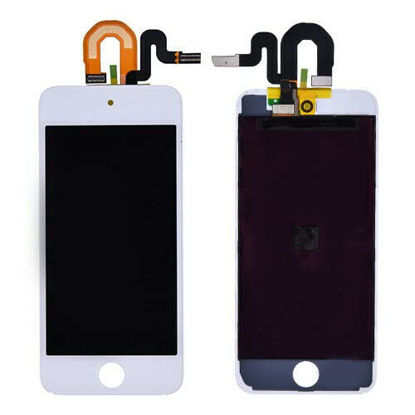 Picture of TheCoolCube LCD Display Digitizer Touch Screen Assembly Replacement for iPod Touch 5th /6th / 7th Generation (White)