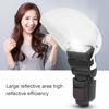 Picture of Flash Diffuser Reflector Kit ArC Shape Camera Flash Light Diffuser Reflector Softbox Portable Universal