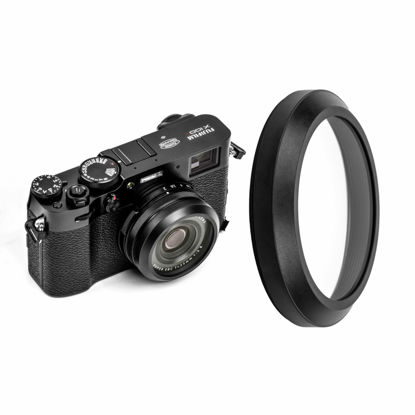 Picture of NiSi NC UV (Black Frame) - Camera Lens Protection Filter for Fujifilm X100 Series (X100, X100S, X100F, X100T, X100V, X100VI) - HD Optical Glass, Waterproof Nano Coating