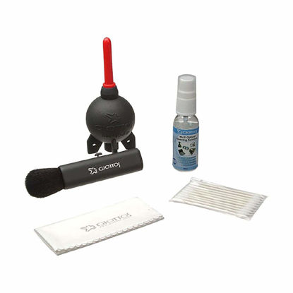 Picture of Giottos KIT-1001 Large Cleaning Kit with Small Rocket Blaster (Black)