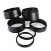 Picture of Telescope Spacer Rings Photography Extension Tubes Black Aluminum Alloy 8Pcs Set 3 5 7 10 12 15 20 30Mm Lens Adapter Ring Extension Tube Astronomical Telescope Accessory