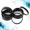 Picture of Telescope Spacer Rings Photography Extension Tubes Black Aluminum Alloy 8Pcs Set 3 5 7 10 12 15 20 30Mm Lens Adapter Ring Extension Tube Astronomical Telescope Accessory