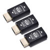 Picture of EVanlak Hdmi Edid Emulator Passthrough Eliminated Emulator Adapter 3rd Generrtion Work with Mac Thunderbolt to HDMI Switches/Extender/AV Receiver/Video Splitters -1920X1080@59hz-3pack