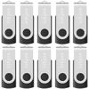 Picture of Professional 10-Pack of Enfain 8GB USB 2.0 Flash Memory Sticks - Ideal for Presentations, Promotions, Catalogs, Software, and Media Distribution (Black)