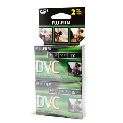 Picture of Fuji 2 Pack 60-Minute MiniDV Tapes (DVCM602PK)