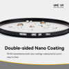 Picture of NiSi 72mm UHC UV Protection Filter | 18 Multi-Layer Coatings UHD, Ultra Hard Coating, Nano Coating, Hydrophobic, Scratch Resistant | Ultra-Slim UV Filter for 72mm Camera Lens