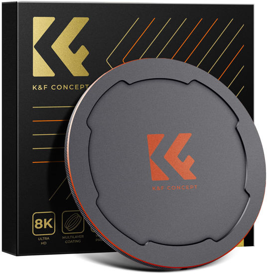 Picture of K&F Concept 95mm Thread & Magnetic 2-in-1 Lens Filter Cap Only Compatible with K&F Magnetic Swap System