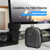 Picture of 8 Pockets Camera Lens Filter Pouch, Water Resistant and Dustproof Professional Photography Filter Holder Belt Bag Pouch Filter Carrying Case for 8 Round Filter