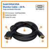 Picture of Tripp Lite VGA Coax Monitor Cable, High Resolution cable with RGB coax (HD15 M/M) 20-ft.(P502-020)