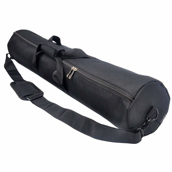 Picture of Tripod Carrying Case Heavy Duty Padded Tripod Carrying Bag with Shoulder Strap and Handle for Light Stand, Boom Stand, Monopod, Tripod, Mic Stands and Other Photography Photo Studio Accessories