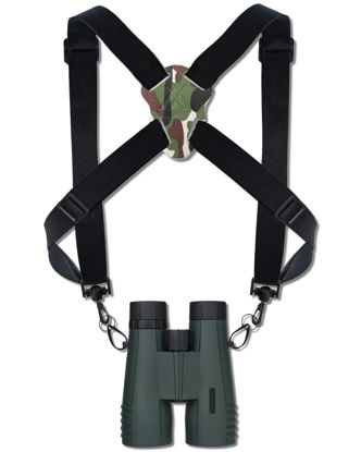 Picture of MUBIAO Binocular Harness Strap Best Chest Harness Strap for Hunters Photographers and Golfers