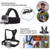 Picture of Dream Bull Chest Mount Harness Chesty Vest Head Mount Strap for Action Camera Compatible with GoPro Hero 12,11,10,9,8,Max,Go Pro Hero 7,6, 5,4, Session,3+,3,Hero (2018),Fusion,DJI Osmo,AKASO