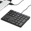 Picture of Levieny Wired Numeric Keypad 34 Keys Portable Numpad External Mini Slim Number Pad, Magicforce Financial Accounting Numpad for Laptop Desktop Computer PC, Surface Pro Notebook (Black)