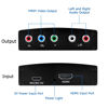 Picture of HDMI to Component Converter, HDMI to YPbPr 5RCA RGB + R/L Converter V1.4 with R/L Audio Output Support for MacBook TV Blu-Ray DVD PS4 DVD, PSP, Xbox 360, Fire TV Stick