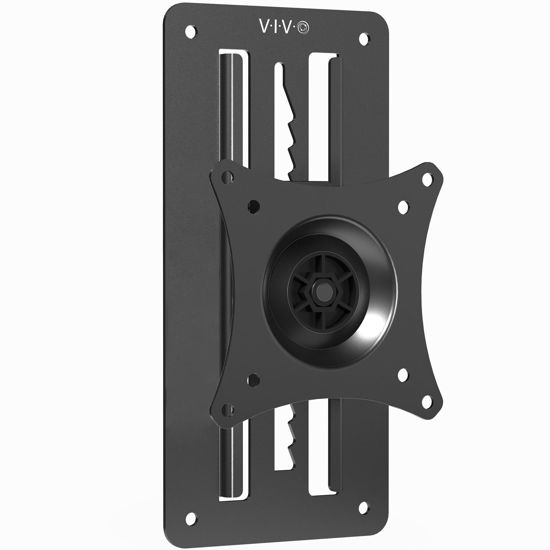 Picture of VIVO Height Adjustable 17 to 32 inch Single Monitor Articulating Wall Mount for Standing Workstations, Fits 1 Screen with Max VESA 100x100mm, Black, MOUNT-VW01A