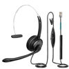 Picture of Phone Headsets for Office Phones, Telephone Headset for Office Phones and landline Phone (RJ9 Jack) with Noise Cancelling Mic Compatible with Polycom Plantronics Nortel Toshiba Mitel ShoreTel etc