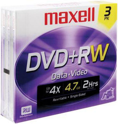 Picture of Maxell 4.7 DVD+RW (3-Pack)