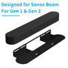 Picture of Soundbar Mount for Sonos Beam Wall Mount Bracket Compatible with Sonos Beam Sound Bar Mounts Mounting Bracket, Black