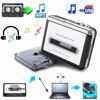 Picture of Cassette Player, Portable Walkman Cassette Player from Tapes to MP3 Converter Via USB, Audio Music Player Capture Cassette Recorder with Headphone for Laptop PC and MacBook