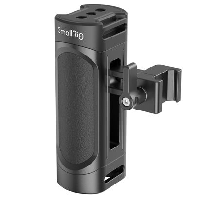 Picture of SmallRig Mini NATO Side Handle with Dual 1/4"-20 Screw Mount for Camera Cage, Built-in Wrench, Up and Down Adjustable - 3813