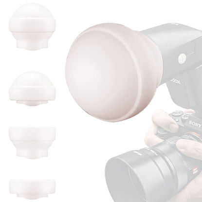 Picture of Godox AK-R22 Diffusion Dome Collapsible, Dome Diffuser Godox AD100Pro, Godox V1 Round Head Flash, Godox AD200Pro(with H200R), Light Modifier Offers Even Soft Light