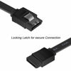 Picture of BENFEI SATA Cable III, 12 Pack SATA Cable III 6Gbps Straight HDD SDD Data Cable with Locking Latch 18 Inch Compatible for SATA HDD, SSD, CD Driver, CD Writer - Black