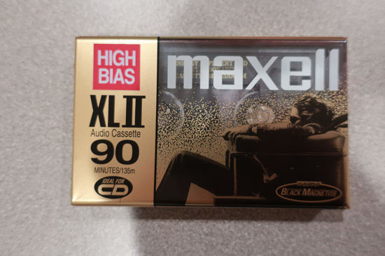 Picture of MAXELL XL-II C90 Blank Audio Cassette Tape 2 pack (Discontinued by Manufacturer)