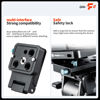 Picture of Fotopro DSLR Camera L Bracket Vertical Horizontal Conversion Tripod Quick Release Plate with Screws Safe Lock L Bracket for DSLR Camera Fluid Heads Stabilizer Tripod Monopod QAL-F II