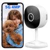 Picture of GALAYOU 4MP Cameras for Home Security-5G/2.4G Dual WiFi Security Camera Indoor for Baby/Pet/Dog/Nanny with Phone App, 24/7 SD Card Storage, Night Vision, Motion Alert, Works with Alexa/Google Home, G7