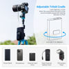 Picture of JJC Equipment Mounting Strap for Power Bank on Tripod for Long Time Photography,Remote/Off-Camera Flash Holder Strap for Photographer Videographer,Hard Drive/Computer Power/Smartphone Holder Strap