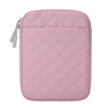 Picture of Padded Sleeve Pouch for 6.8-7 Inch eBook/E-Reader/Kindle Paperwhite/Oasis 7 (Pink)