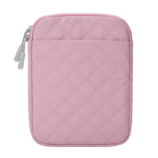 Picture of Padded Sleeve Pouch for 6.8-7 Inch eBook/E-Reader/Kindle Paperwhite/Oasis 7 (Pink)