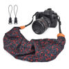 Picture of LIFEMATE Scarf Camera Strap for Women,DSLR Camera Strap Neck Strap,Fabric Floral Scarf Camera Strap For Women(Red Flower)