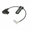 Picture of Alvin's Cables Portkeys BM5 BM7 Monitor Power Cable 4 Pin Female Right Angle to D-Tap