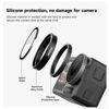 Picture of TELESIN Lens Filter Kit for DJI Osmo Action 3 Action 4 Accessories, 4Pack CPL Polarizing ND8 ND16 ND32 Neutral Density HD Ultra Thin Lens Protector for DJI Action 3 4 Camera