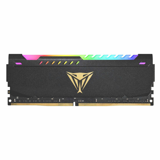 Picture of Patriot Viper Steel RGB DDR4 RAM 16GB (1X16GB) 3200MHz CL18 UDIMM Desktop Gaming Memory Module - PVSR416G320C8