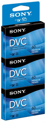 Picture of Sony DVM60PRR/3 60-Minute DVC Tape Hang Tab