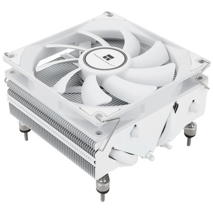 Picture of Thermalright AXP90-X53 White Low Profile CPU Cooler, with 92mm TL-9015W SLIN PWM Fan, AGHP 3.0 Technology, 53mm Height,for AMD AM4 AM5/Intel 1150/1151/1155/1156/1200/1700(AXP90 X53 White)