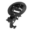 Picture of SType Bracket for Bowens Mount Bracket, ABS Portable SType Bracket Bracket Exquisite Workmanship Beautiful Appearance Black for Flash