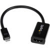 Picture of StarTech.com Mini DisplayPort to HDMI Adapter - Active mDP to HDMI Video Converter - 4K 30Hz - Mini DP or Thunderbolt 1/2 Mac/PC to HDMI Monitor/TV/Display - mDP 1.2 to HDMI Adapter Dongle (MDP2HD4KS)