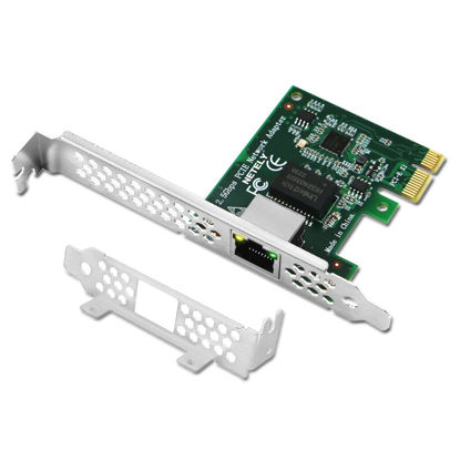 Picture of NETELY PCIE 2.5Gbps Ethernet Adapter for Windows 10 11 64bit and Windows Server 2019 2022 Desktop PCs, 2.5GbE PCIE Network Adapter, PCIE NIC Card, Intel I225V 2.5GbE Ethernet Controller (I225-T1)