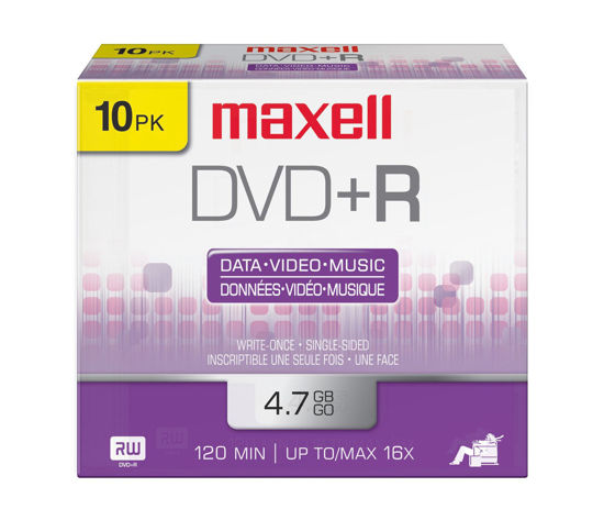 Picture of Maxell 639005 DVD+R Disc