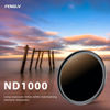 Picture of Generic 67mm ND1000 Filter ND Filter 10 Stops Neutral Density Filter, Double-Sided 30-Layer Coating, Water Repellent, Scratch Resistant, Ultra Slim Black Matte Aluminum Alloy Frame for Long Exposure