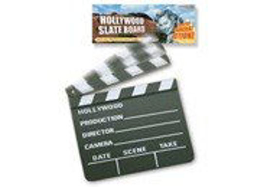 Picture of Accoutrements Hollywood Slate Board - Use This Clapboard to add That Hollywood Touch to Your Home Videos