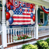 Picture of KatchOn, XtraLarge 4th of July Banner for Independence Day - 72x44 Inch | American Flag Backdrop, 4th of July Backdrop for 4th of July Decorations | Fourth of July Banner, Fourth of July Decorations