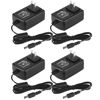 Picture of [UL Certified] Security-01 AC 100-240V to DC 12V 3A Power Supply Adapter 5.5mm x 2.1mm for CCTV Camera DVR NVR Led Light Strip UL Listed FCC,4-Pack