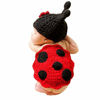 Picture of Fashion Newborn Baby Photography Props Boy Girls Photo Shoot Props Outfits Crochet Knitted Costume Unisex Cute Infant Hat Pants Set (beetle)