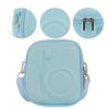 Picture of Blummy Hard Camera Case Compatible with Instax Mini 12/11 Instant Camera .with Adjustable Strap and Mesh bag (Blue)